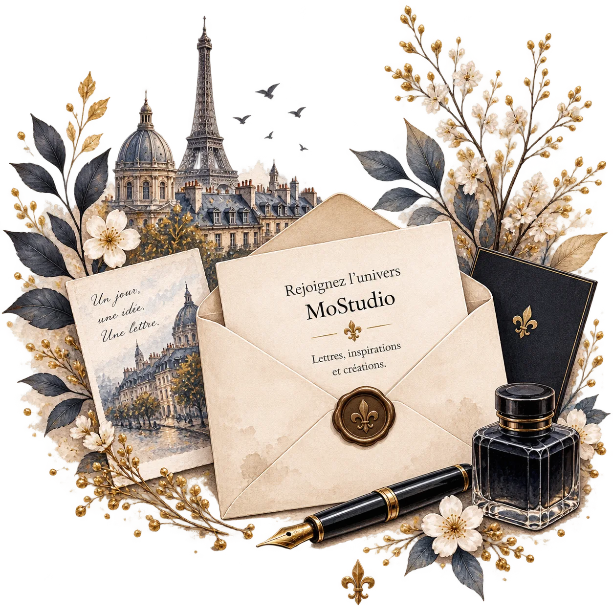 Enveloppe scellée, Rejoignez l'univers MoStudio